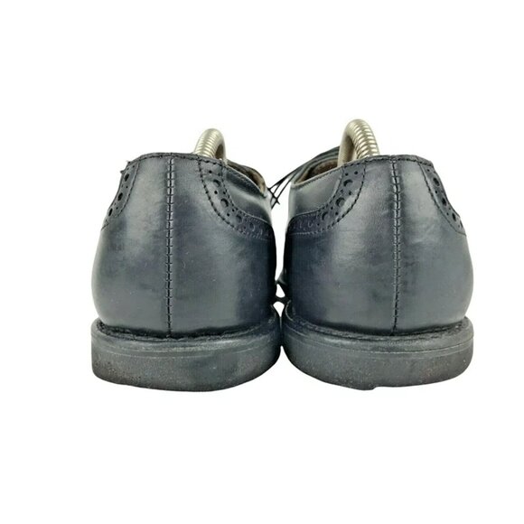 Allen Edmonds Mens Black Leather Lace Up Wingtip Brogue Dress Shoes Size US 10 D - Picture 5 of 9